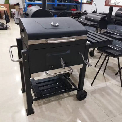 bbq large square stove