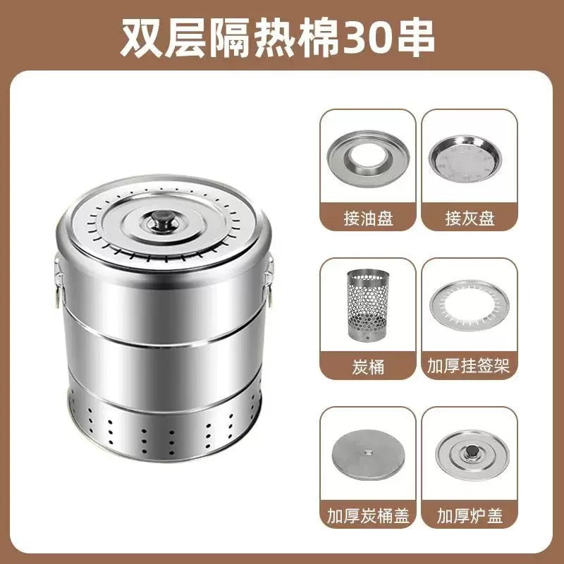 Smokeless Barbecue Grill
