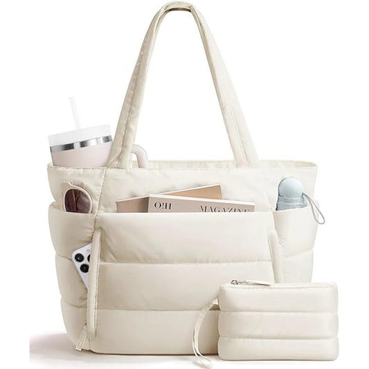 Amazon Cotton-Padded Tote Bag,